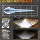 4 Inch Round Mixed Luminous Double-Circle Angel Eye Work Light, D0102