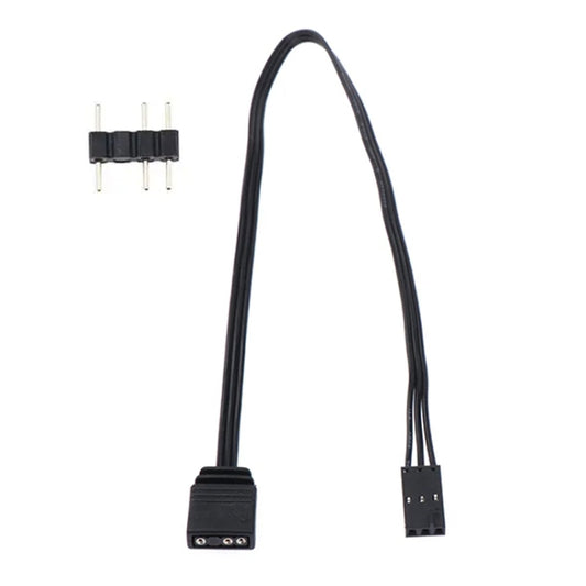 For Pirate Ship Controller Adapter Cable QL LL120 ICUE Divine Light Synchronization, 3Pin, 4Pin