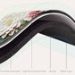 Layered diatom mud floor mat cross-section with textured non-slip base
