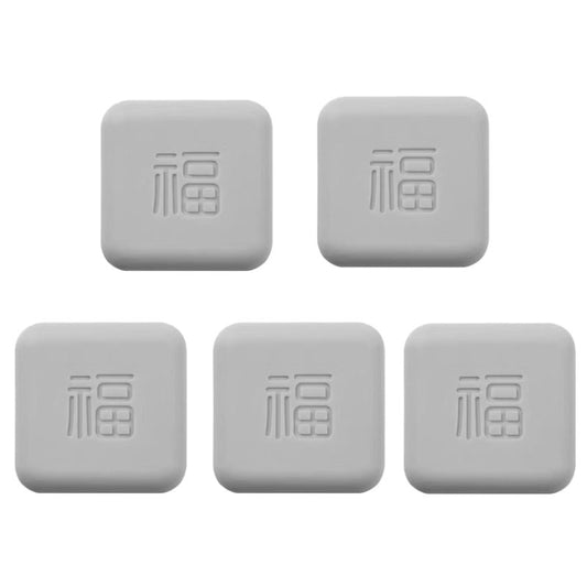 5pcs Doorknob Silent Anti-Collision Pad Living Room Bedroom Door Closing Cushion Silicone Protective Pad