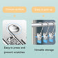 5pcs /Pack Stainless Steel Flat Clip With Hook Anti-Scratch Catch Laundry Drying Holder