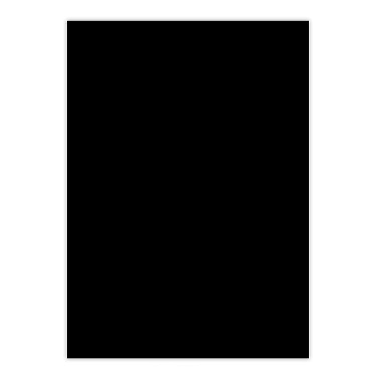 Self-adhesive fabric repair patch sticker, large solid black square