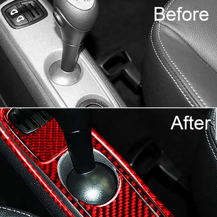 For 2011-2015 Benz Smart Fortwo 4pcs /Set Gearshift + Armrest Sticker Set Type C