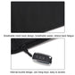 Black waist pack with breathable mesh back panel and front zipper pocket detail.
