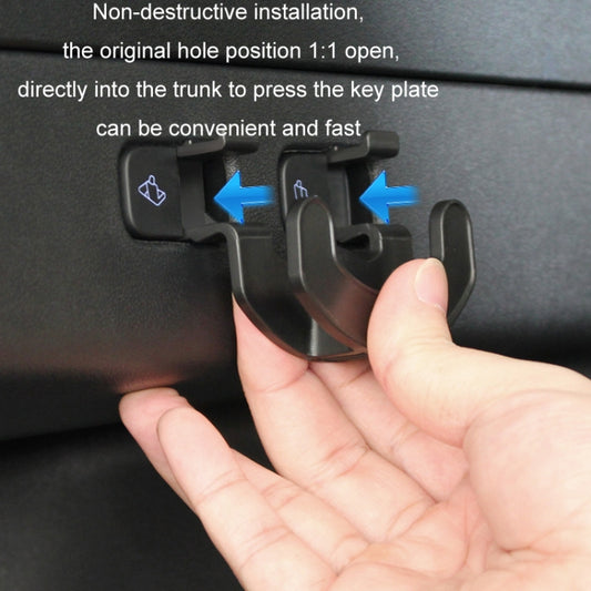 For Tesla Model Y Trunk Seat Button Hook, 1pcs