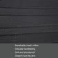 Black padded weighted belt with breathable mesh lining and soft cushioning