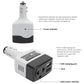 12V/24V To 220V Auto Car Power Converter Adapter With USB Charging Port