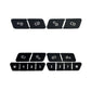 Door switch button repair stickers with CD icons and memory keys M 1 2 3