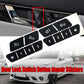 Car door switch button repair sticker set installed on window switch area