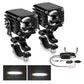 40W Motorcycle Wired Switch Integrated Waterproof Spotlight