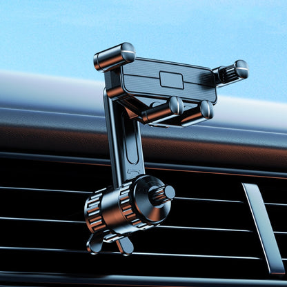 Car Mobile Phone Holder Navigation Air Outlet Support Fixed Bracket, Extension Pole, Triangular Hook, Metal Hook