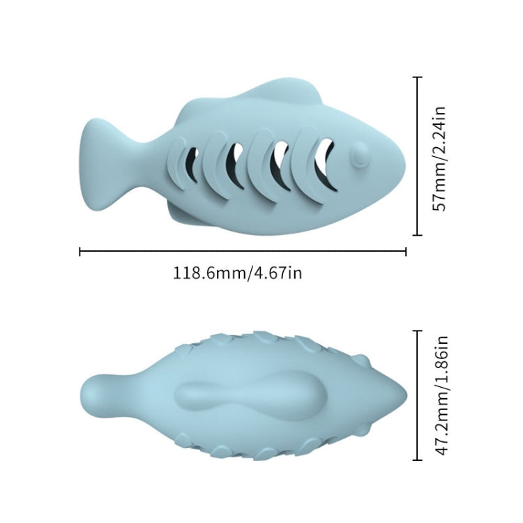 Fish Shape Silicone Cat Toy