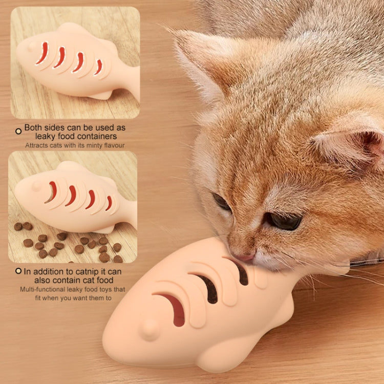 Fish Shape Silicone Cat Toy