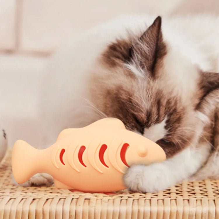 Fish Shape Silicone Cat Toy