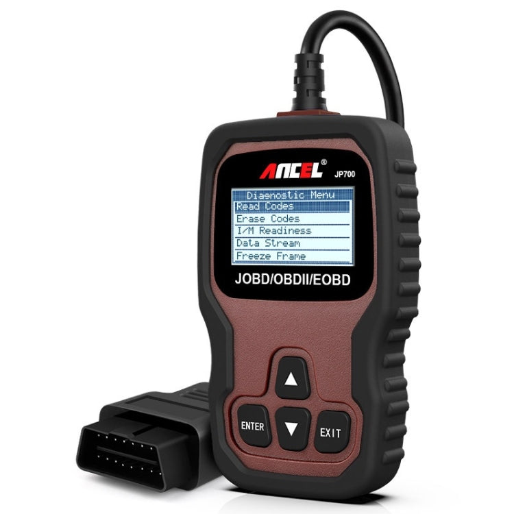 Ancel JOBD+EOBD/OBD-II Car Error Code Diagnostic scanner – Salrog ...