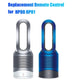 Replacement air purifier remote controls in silver and blue