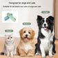 Silicone pet finger toothbrush for dogs and cats, blue and green options