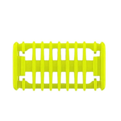 Lime green partial comb attachment with snap-fit bar openings