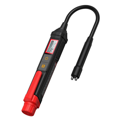 Brake fluid moisture detection pen tester with coiled cable and metal probe