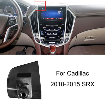 Car phone navigation bracket base, Cadillac SRX, black left-side dashboard mount