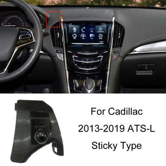For Cadillac Left Driving Car Special Mobile Phone Navigation Bracket Base, 10-15 SRX, 13-19 ATS-L Sticky Type, 14-17 ATS, 14-22 XTS, 16-22 CT6, 16-23 XT5+XT6, 18-22 CT5, 18-23 XT4, 20-23 CT4, 22-23 LYRIQ