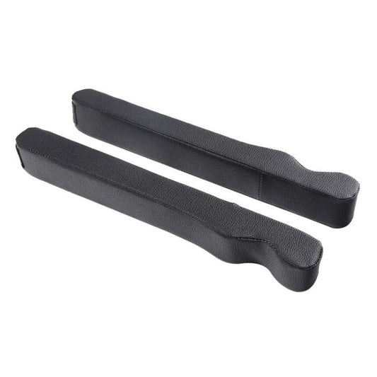 Black car seat gap plugs, 2-piece leakproof foam strips for seat side seams