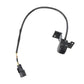 Reversing assist camera with bracket, cable, and connector