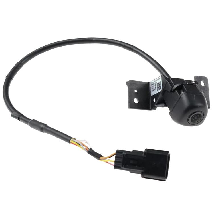 Reversing assist camera with bracket mount and wire harness