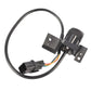 Reversing assist camera with bracket mount and multi-color wire harness
