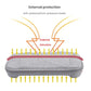 Gray EVA storage bag with reinforced exterior protection for impact resistance.