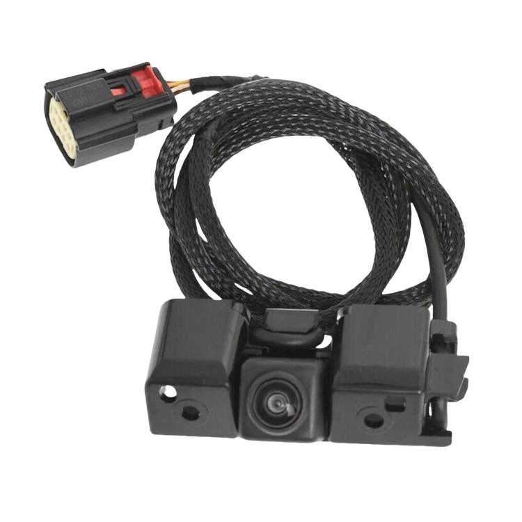 Reversing assist camera kit with wiring harness and compact camera module