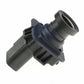 Rear view backup camera module, angled view, black housing and lens