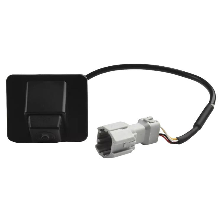 Rear camera housing with wiring and gray electrical connector