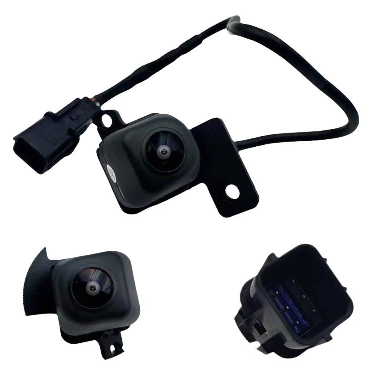 Rear view camera set showing two units and wiring harness