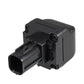 Reversing assist rearview camera rear view with mounting clips and cable port