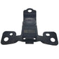 Black rearview camera with three-hole mounting bracket and central lens