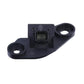 Rear camera mounting plate with wiring connector and two side bolt holes, black
