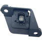 Rearview reverse assist camera module back panel showing wiring connector