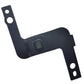 Reversing camera bracket with rear connector port and lens area, black