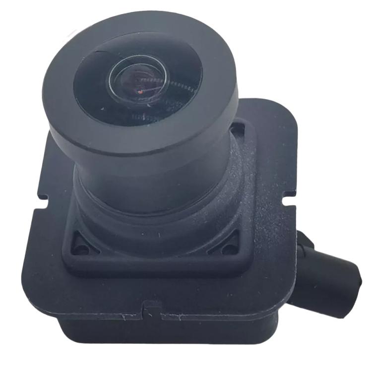 Reversing camera module with round lens on black housing