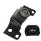 Car front camera with side view bracket and wiring connector detail