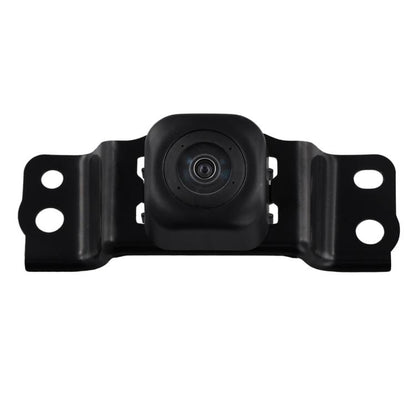 Black front view assist camera with metal mounting bracket and two side holes