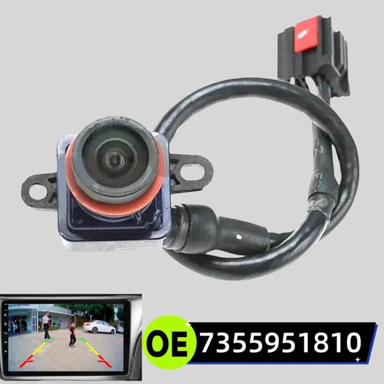 Rear view reversing camera kit with preview screen and OE label 7355951810