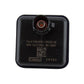 Rear-view reverse assist camera back cover with lens opening and barcode label