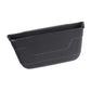 Car seat rear wet/dry storage box, dark gray, open-top organizer bin for back seat