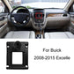 Black car phone navigation bracket base with open rectangular frame and circular post.