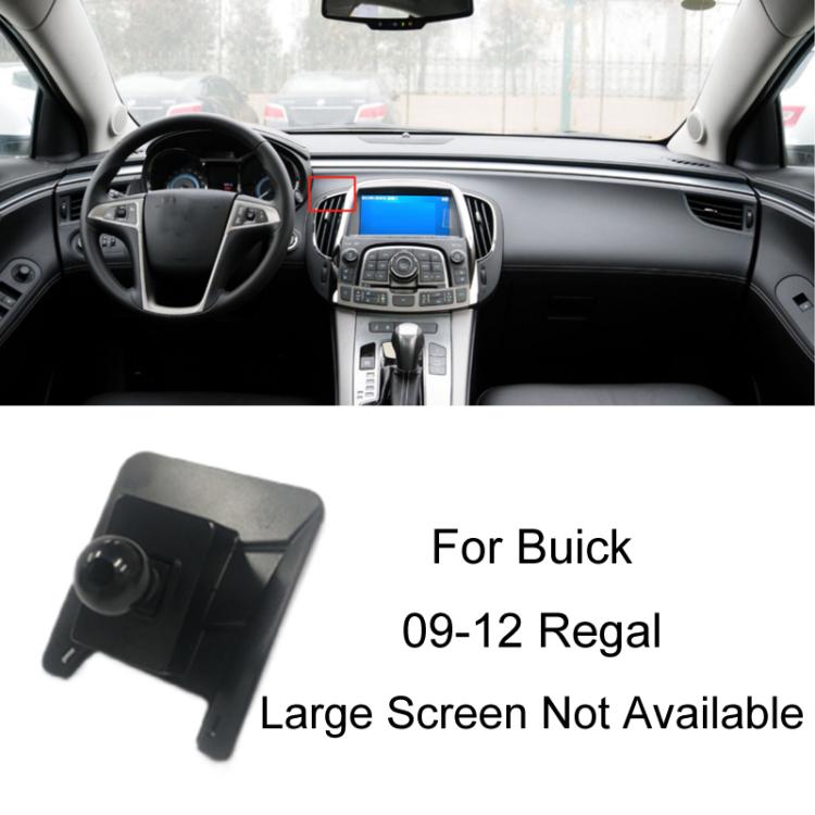 Black phone navigation bracket base with circular post and flat L-shaped mount.