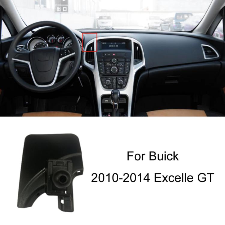 Black phone navigation bracket base with circular post and side mounting bracket.