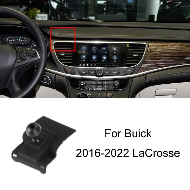 Phone navigation mount bracket for Buick LaCrosse (2016-2022) center console