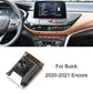 Car center dashboard phone mount base with knob clamp shown in recessed slot area